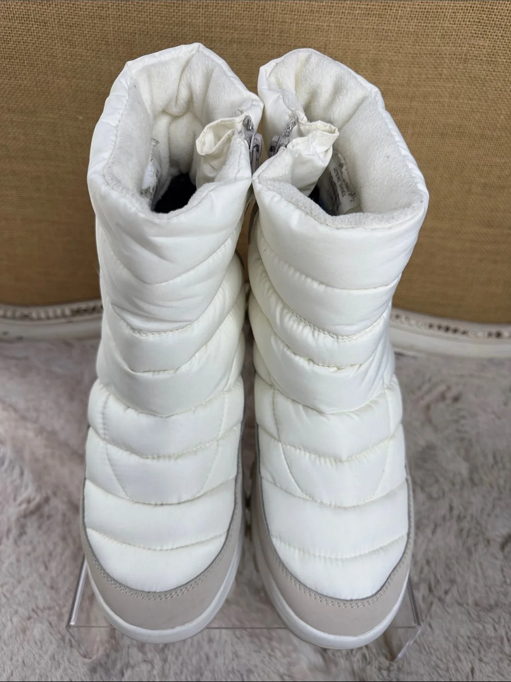 Columbia | Snowtrot Mid White Women's Puffer Winter Boots